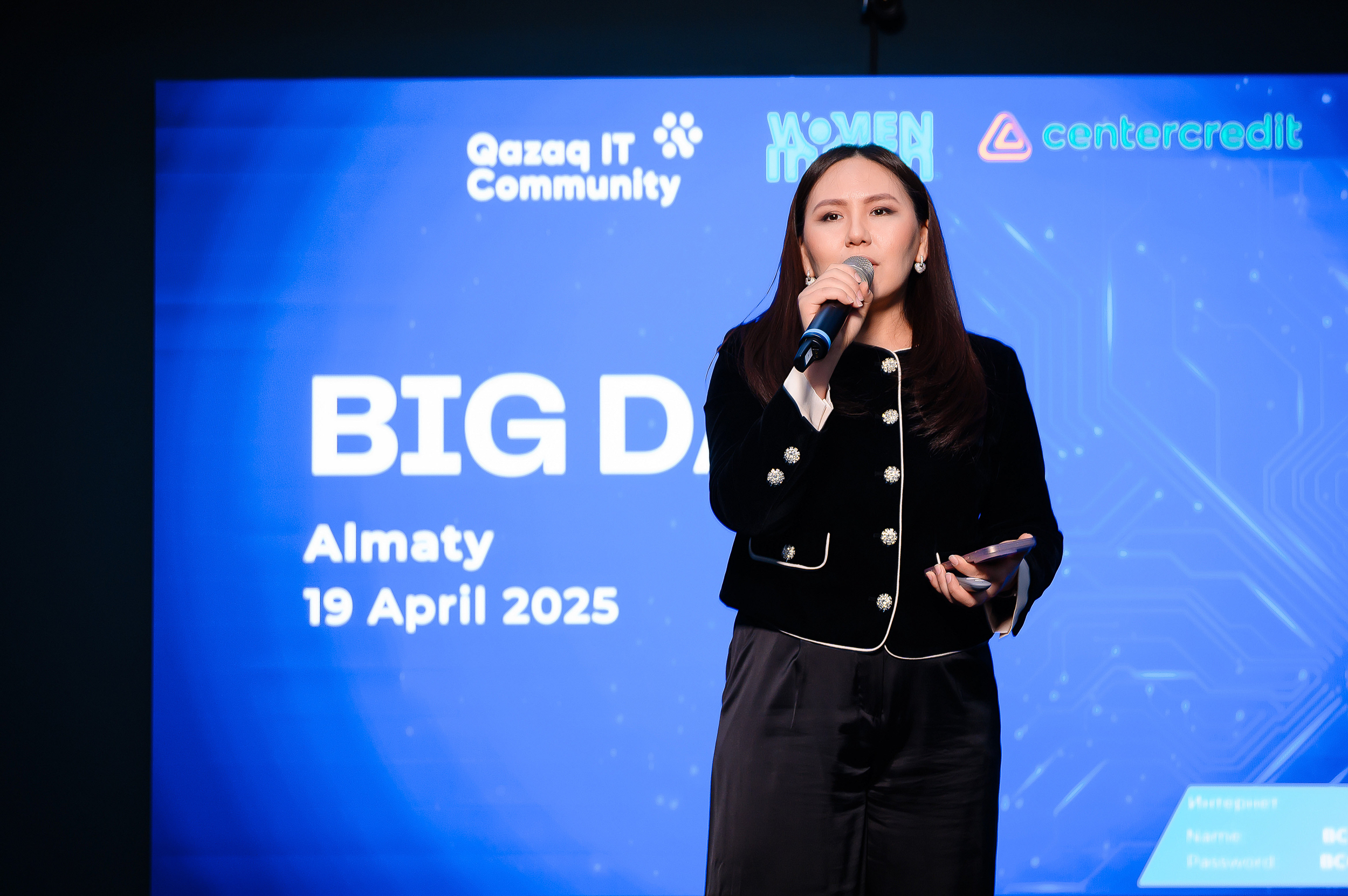 Speaker at Women in Tech Big Day in Almaty
